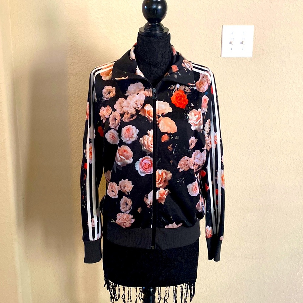 Jacket rose print OFFERS WELCOME